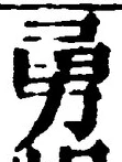 글자 勇