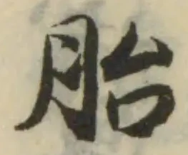 胎，已得其位