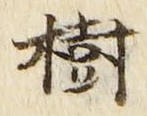 글자 樹