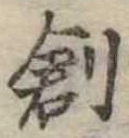 創の位置