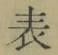 글자 表