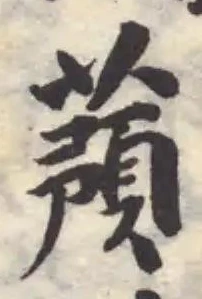 蕷の位置