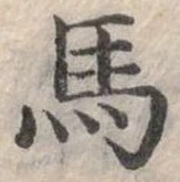 馬 위치 확인됨