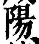 “陽”字