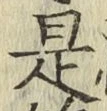 글자 是