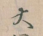 大の位置