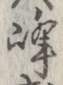峰の位置