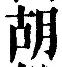 글자 胡