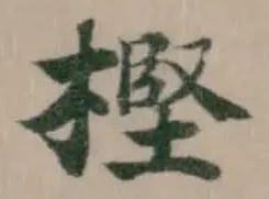 樫の位置