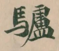 驢の位置