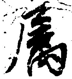 属の位置
