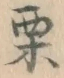 Character 栗