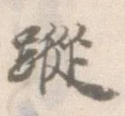 Đã định vị 蹤
