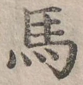馬 위치 확인됨