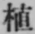 글자 植