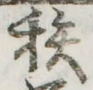 秩の位置