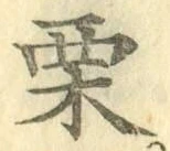Character 栗
