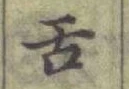 文字舌