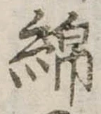 Đã định vị 綿