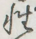 性の位置