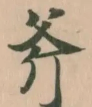斧の位置
