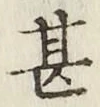 글자 甚