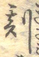 刻の位置
