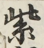 字紫