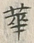 文字華