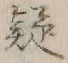 글자 疑