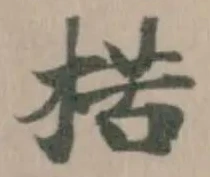 楛の位置