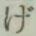 Character げ