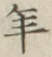 字年