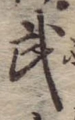 武の位置