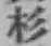 字杉