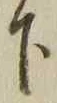 字下