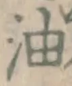 Character 油