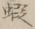 글자 蝦