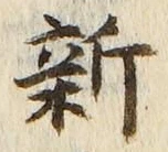 글자 新