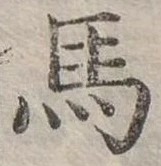 馬 위치 확인됨