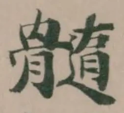 髓 위치 확인됨