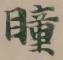 瞳 위치 확인됨