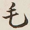 글자 毛