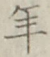 字年