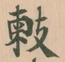 㪝の位置