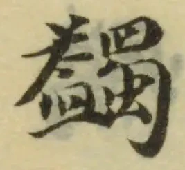 蠲の位置
