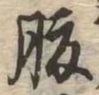 腹 위치 확인됨
