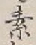 글자 素