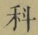 글자 科