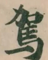 駕の位置